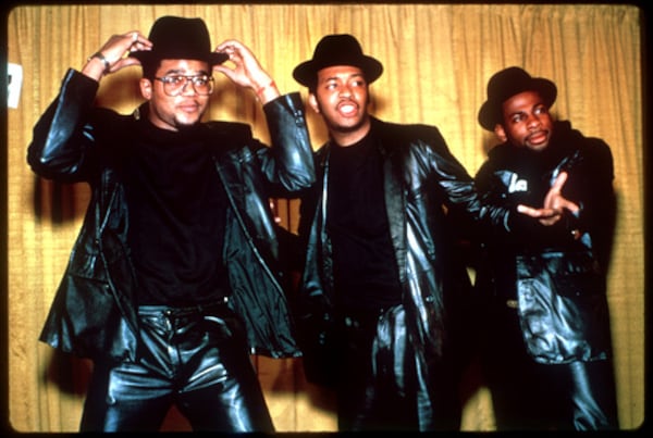 Run DMC was streetwise and edgy, but fun-loving. And their pop-rap tribute "Walk this Way" invigorated the popularity of the band Aerosmith. (File)