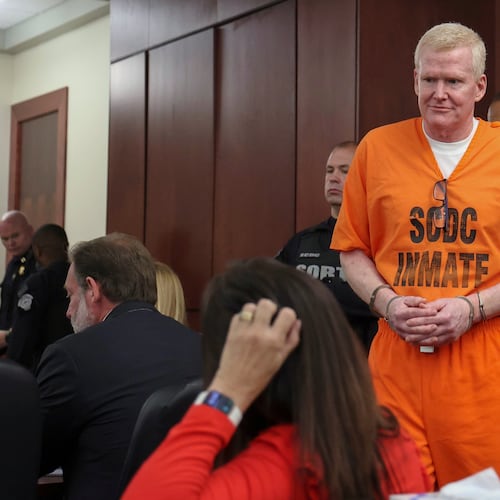 Alex Murdaugh arrives for a judicial hearing on Monday, June 29, 2026, at the Marc H. Westbrook Judicial Center in Lexington, S.C. (Tracy Glantz/The State via AP, Pool)