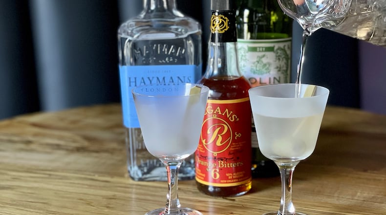 This is how the Slaters enjoy a "proper" martini. Krista Slater for The Atlanta Journal-Constitution