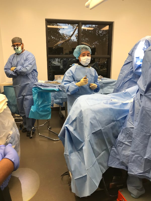 Israel Arce works as a surgical tech, and is a DACA recipient.