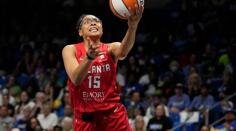 Allisha Gray scored 24 for the Dream. AP file photo