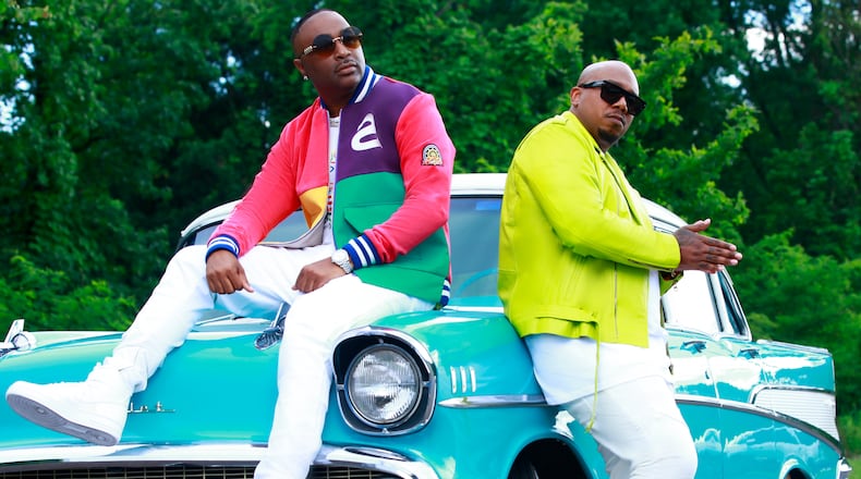 Marvin "Slim" Scandrick (left) and Mike Keith of veteran Atlanta R&B group 112, will release their first EP project as a duo, "112 Forever" on Aug. 28.