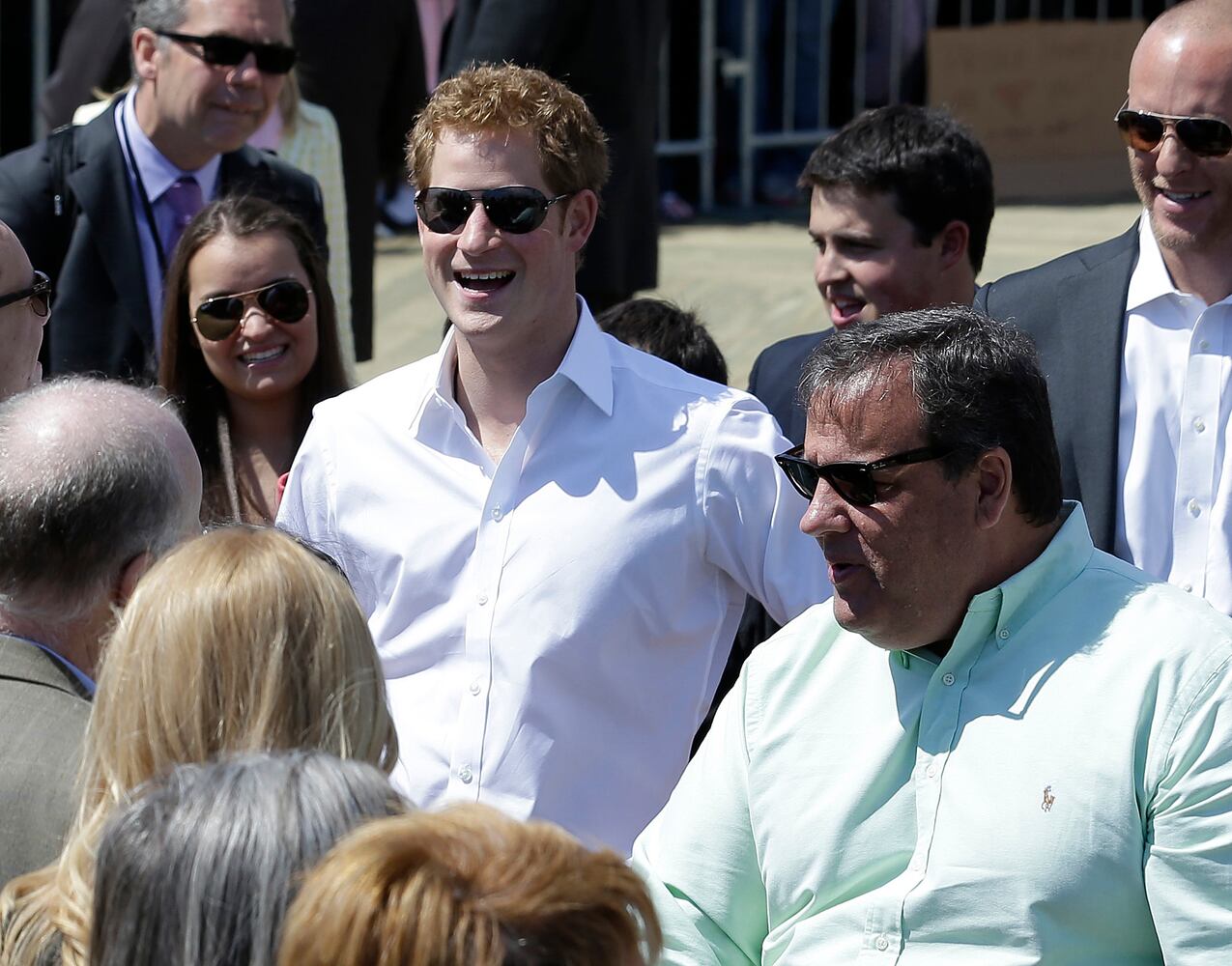 Royal visits state's storm-damaged coastline, May 14, 2013.