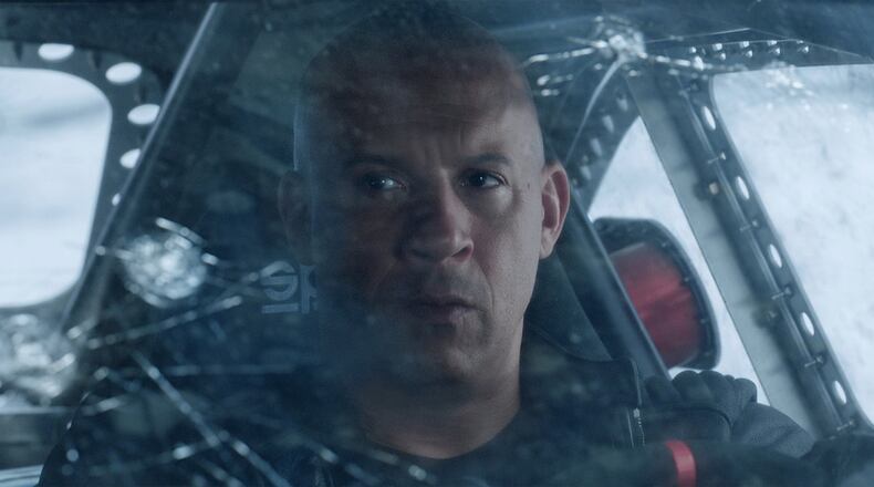 Vin Diesel stars in the film “The Fate of the Furious.” (Universal Pictures)