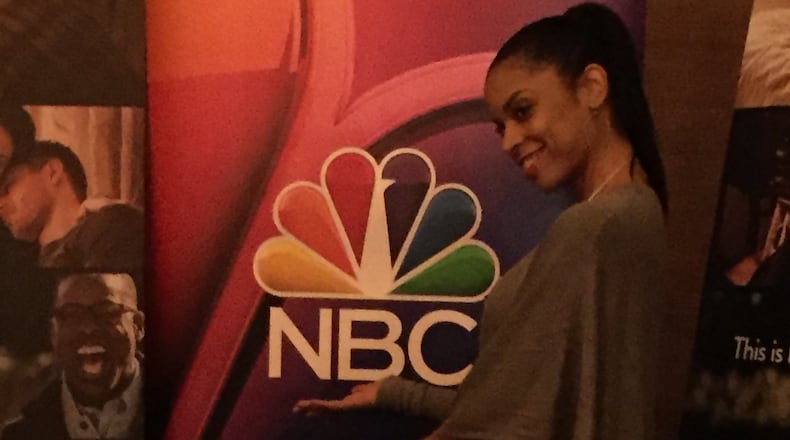 Susan Kelechi Watson at STK in Midtown to promote the return of "This is Us" for the back half of season one. She was here January 9, 2017. The show returned January 10. CREDIT: Rodney Ho/ rho@ajc.com