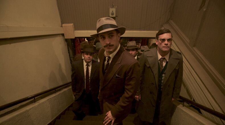 Gael Garcia Bernal plays a police officer chasing Chilean poet and Nobel laureate Pablo Neruda in “Neruda.” Contributed by the Orchard