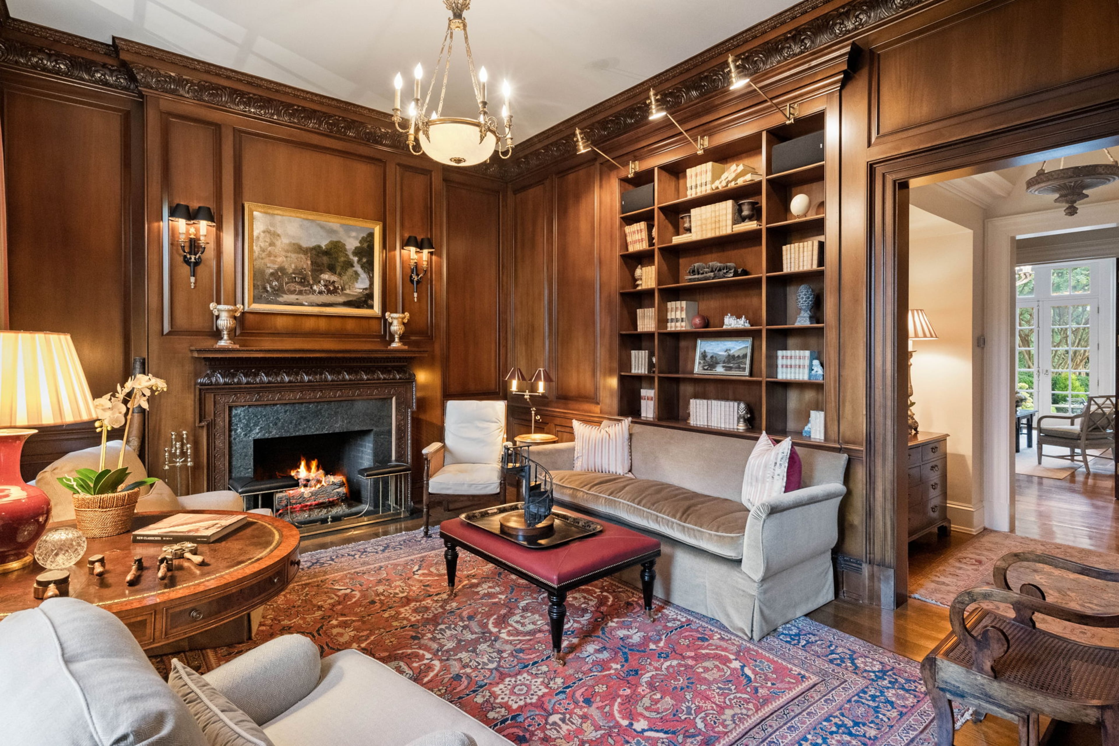 Sold for $12,865,000, the Buckhead property features over 14,000 square feet of living space in the main house alone.