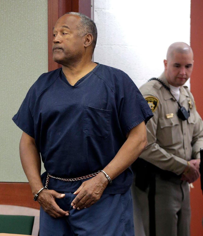 IMAGES: Aging OJ Simpson makes court appearence