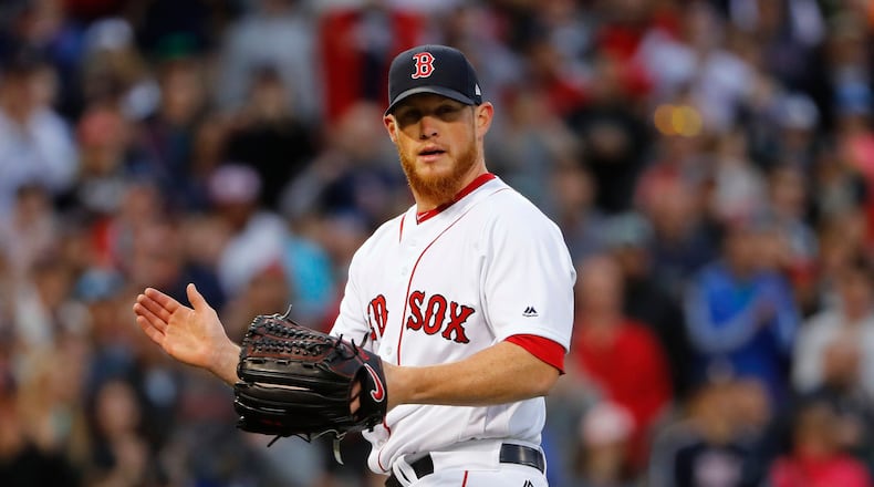 Red Sox closer Craig Kimbrel led all American League relievers in 2017 with 126 strikeouts.