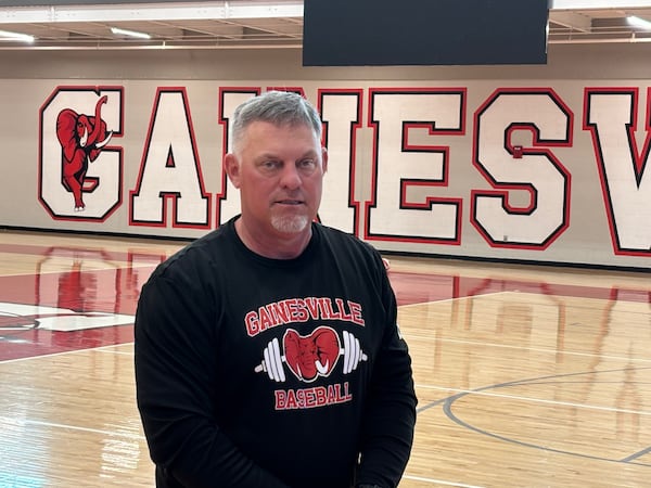 Chan Brown, who was hired as Gainesville's baseball coach in 2024, won six state championships and three national championships at Parkview. (Stan Awtrey/AJC 2025)