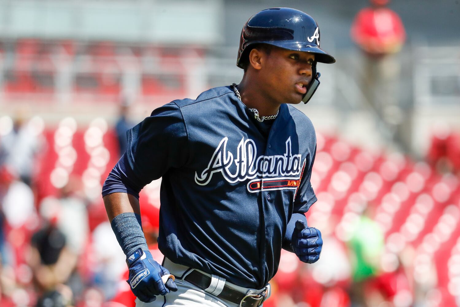 Photos: Ronald Acuna has deep impact in Braves’ second game