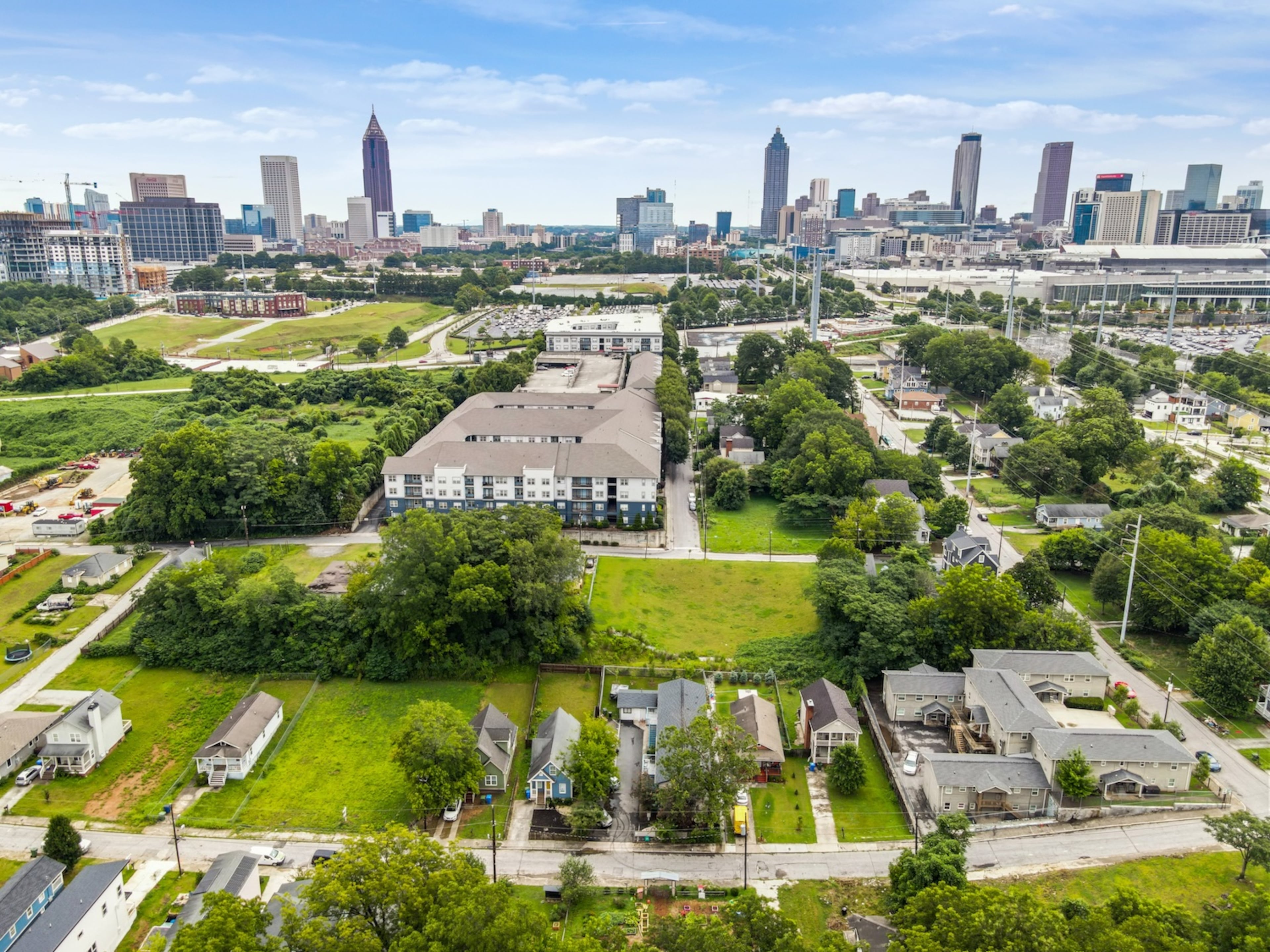 Atlanta's Vine City on the city's west side was an example given by Atlanta Chief Policy Officer Courtney English of a neighborhood that lacks the "amenities anybody would want to live in a healthy, thriving neighborhood." (Courtesy of Zachary Toth Photography/People’s Community Land Trust)
