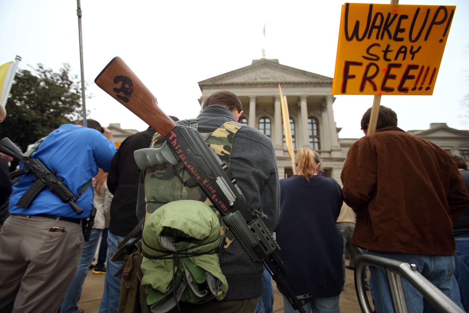 Gun Rights Rally at the Georgia Capitol in Atlanta