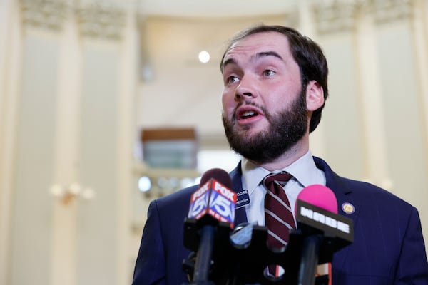 State Sen. Colton Moore, R-Trenton, hopes to win a seat in Congress. (Miguel Martinez/AJC)