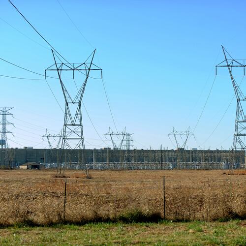 FILE - The Paducah Gaseous Diffusion Plant is seen near Paducah, Ky., Nov. 18, 2013. (AP Photo/Stephen Lance Dennee)
