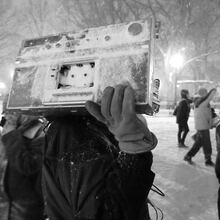 "Unsilent Night" will bring a participatory soundscape of avant-garde holiday music to Candler Park. Courtesy of Taylor Davidson/Narratively