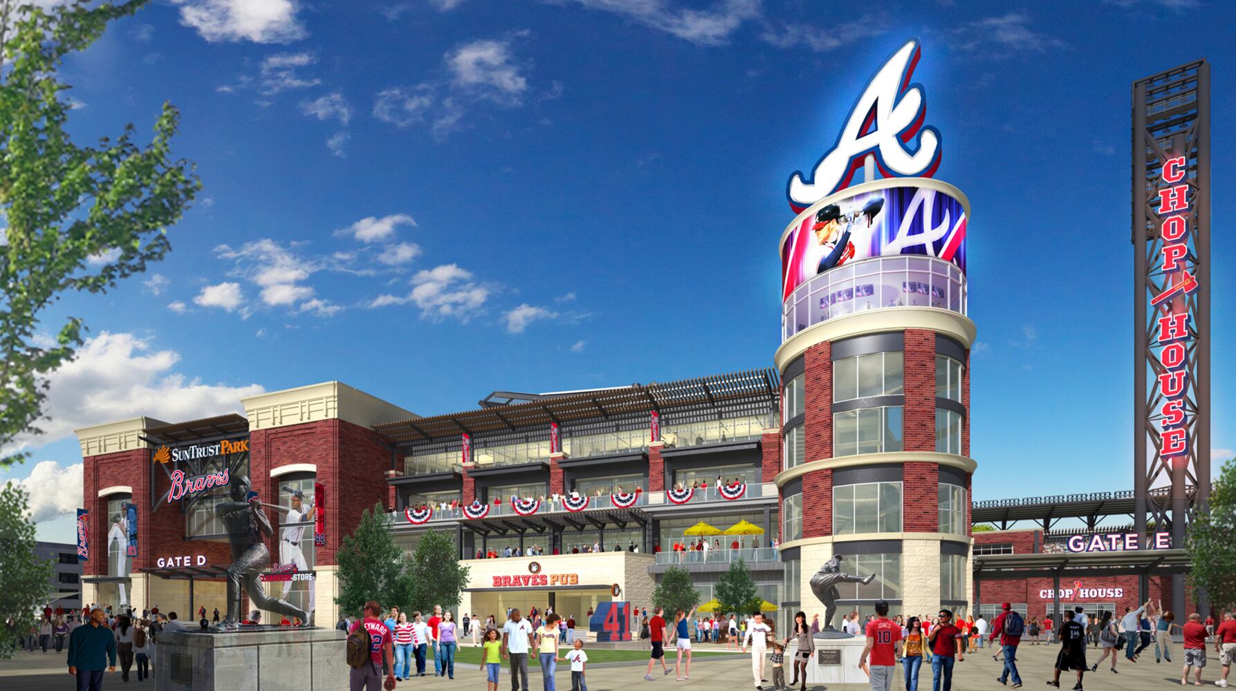 Braves stadium will be named SunTrust Park