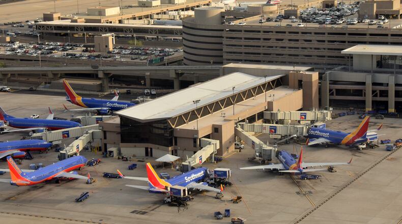 Surging fuel costs are biting into profits for U.S. air carriers, who are struggling to increase fares to keep pace. (Ivan Cholakov/Dreamstime/TNS)