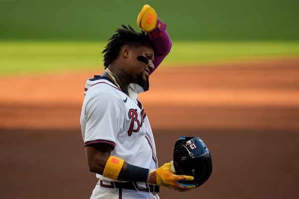 Ronald Acuña Jr. isn't sweating things. 