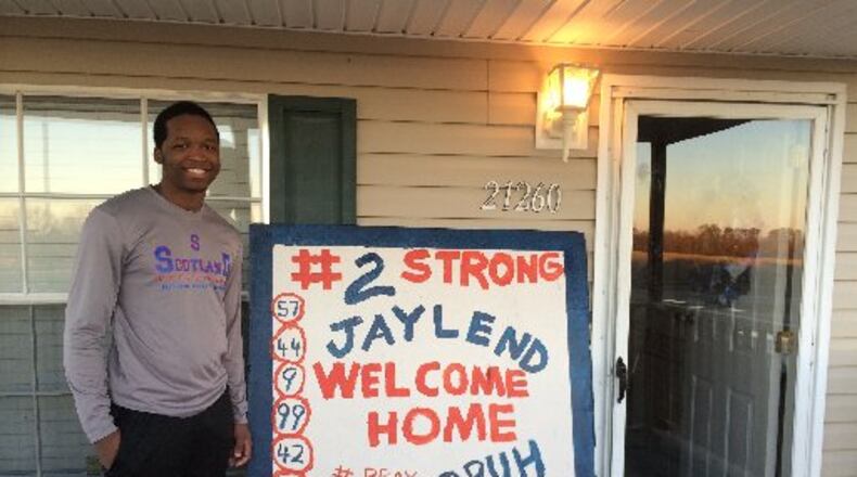 Georgia Tech signee Jaylend Ratliffe may never play footballl again, but he'll have a spot waiting for him when he arrives on campus. (AJC photo by Steve Hummer)