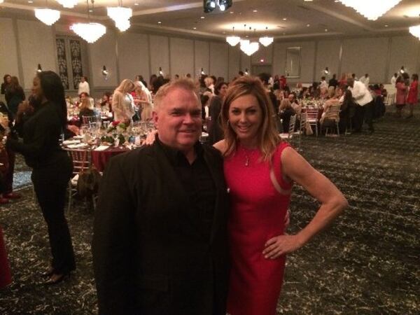 Tony Conway and Toni Moceri at an event at Flourish. Photo: Jennifer Brett