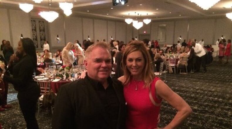 Tony Conway and Toni Moceri at an event at Flourish. Photo: Jennifer Brett