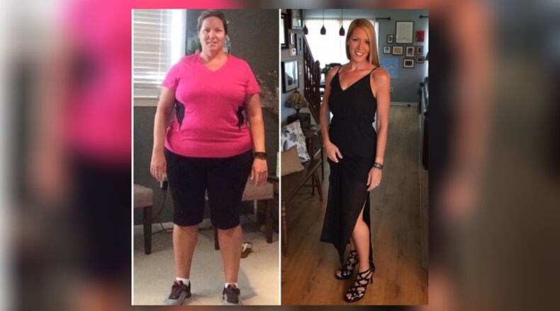 When Christina Littleton weighed 284 pounds she decided enough was enough. A little over two years later she was lean and toned. (Photo: daytondailynews.com)