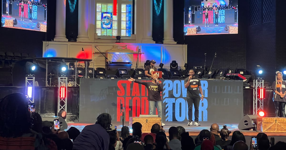 ‘This is our civil rights movement,’ Nikema Williams tells Decatur rally
