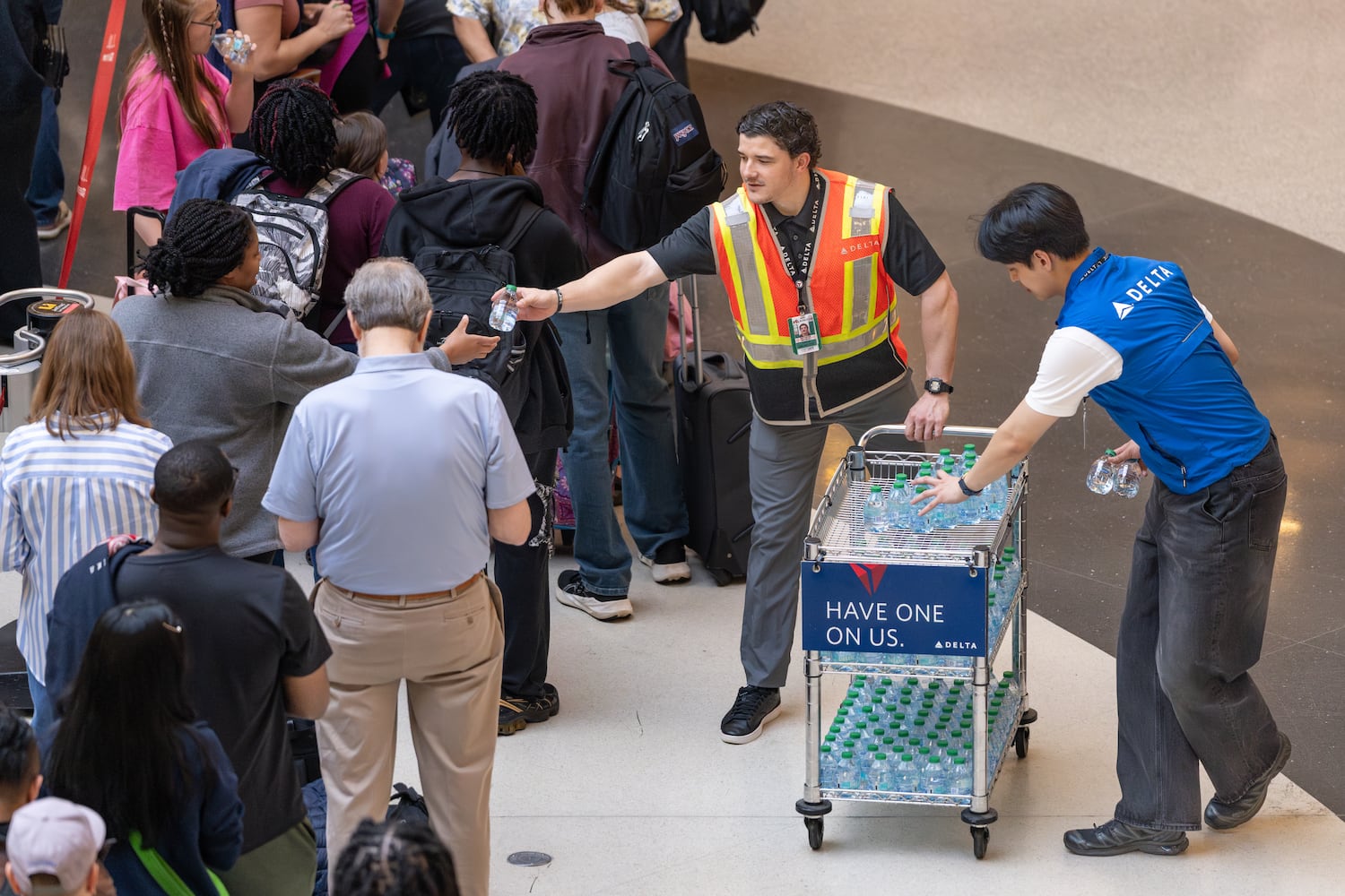 Long Lines at Atlanta Airport March 23 2026