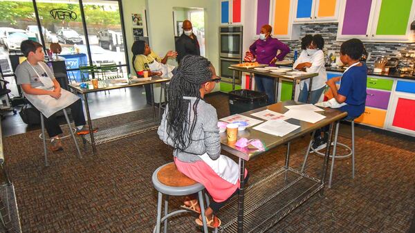Classes at Young Chefs Academy include social distancing and other safety measures. CONTRIBUTED BY CHRIS HUNT PHOTOGRAPHY