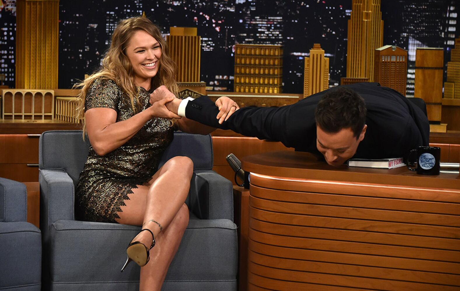 Ronda Rousey, media darling