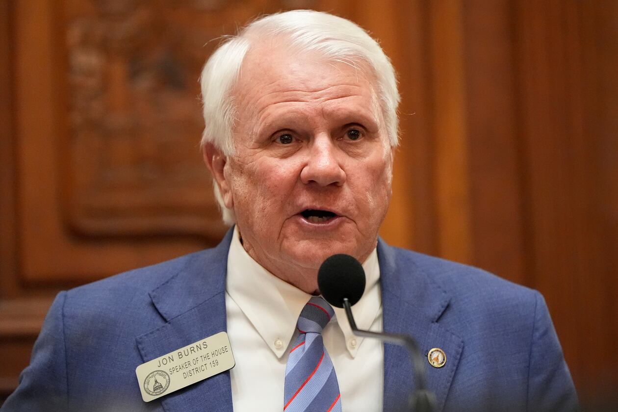 Speaker of the House Jon Burns has made property tax relief a top priority for this legislative session. (Brynn Anderson/AP)