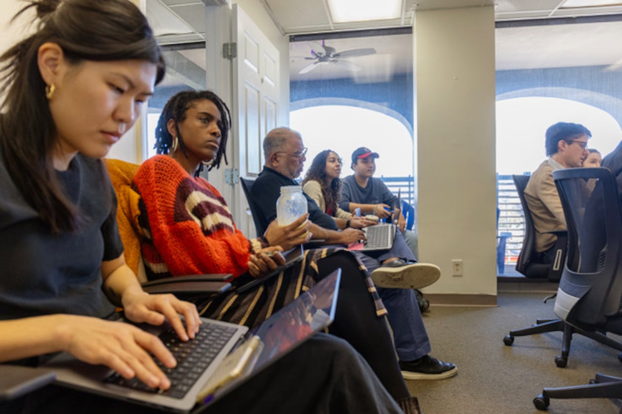 Verite News staffers are part of one of the four newsrooms under Deep South Today's umbrella. (Courtesy of Deep South Today)