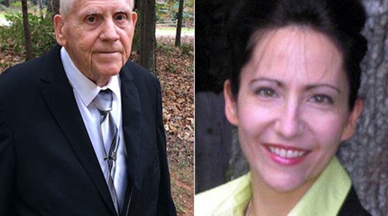 Holmes Pyles and Nancy Jester are vying for the DeKalb County Commission seat vacated by the resignation of former Commissioner Elaine Boyer.