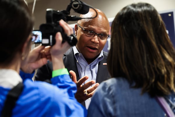 Shawn Harris lost a special election runoff in the 14th District, but by far less that expected. (Abbey Cutrer/AJC)