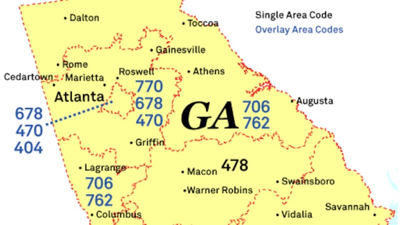 Customers in the 912 and 478 area codes will have to start dialing the area code as well as the seven-digit phone number to complete local calls, enabling a new suicide prevention hotline.