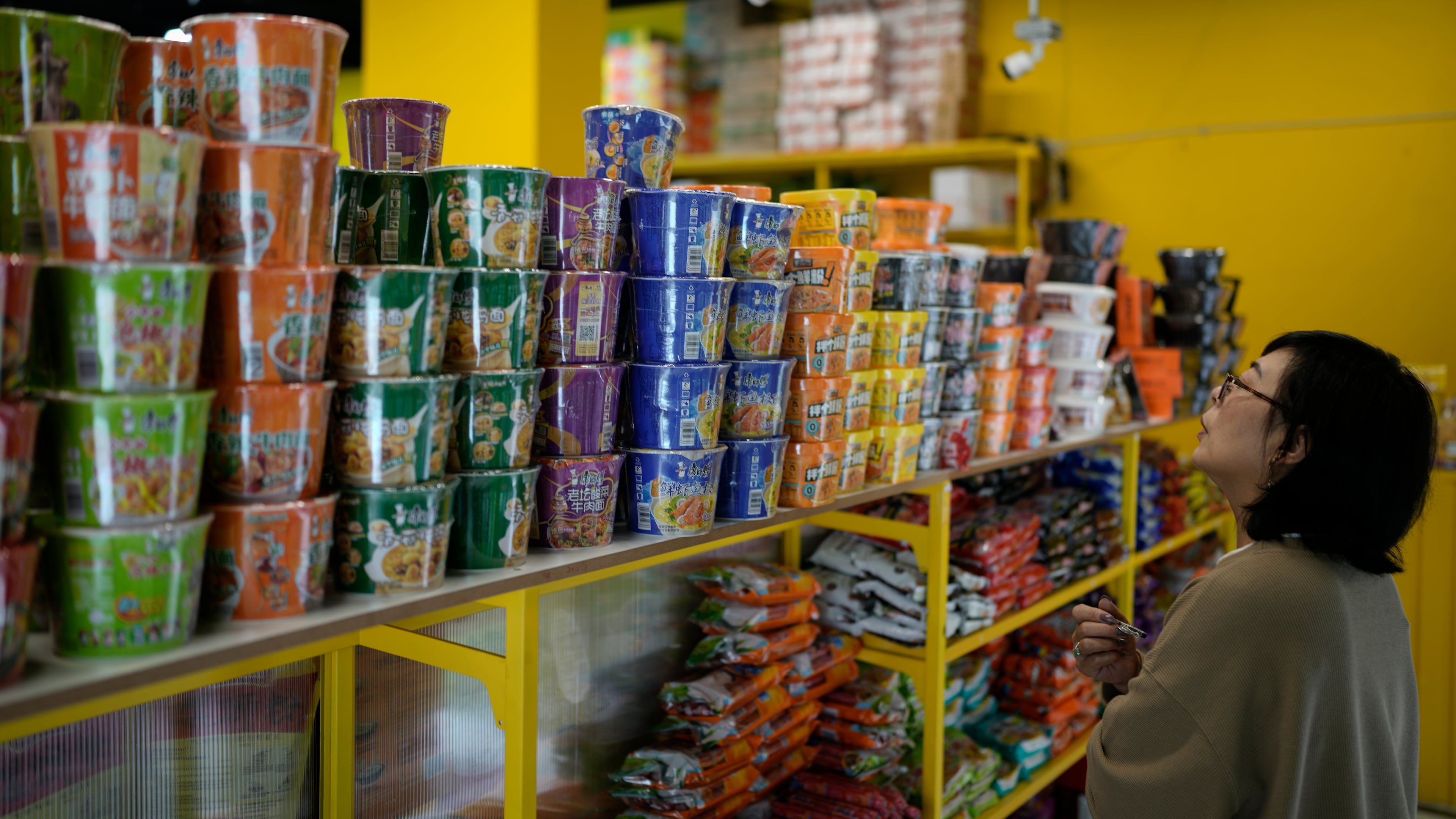 FILE - Chinese products are seen in a supermarket in downtown Mexico City, July 24, 2024. (AP Photo/Eduardo Verdugo, File)