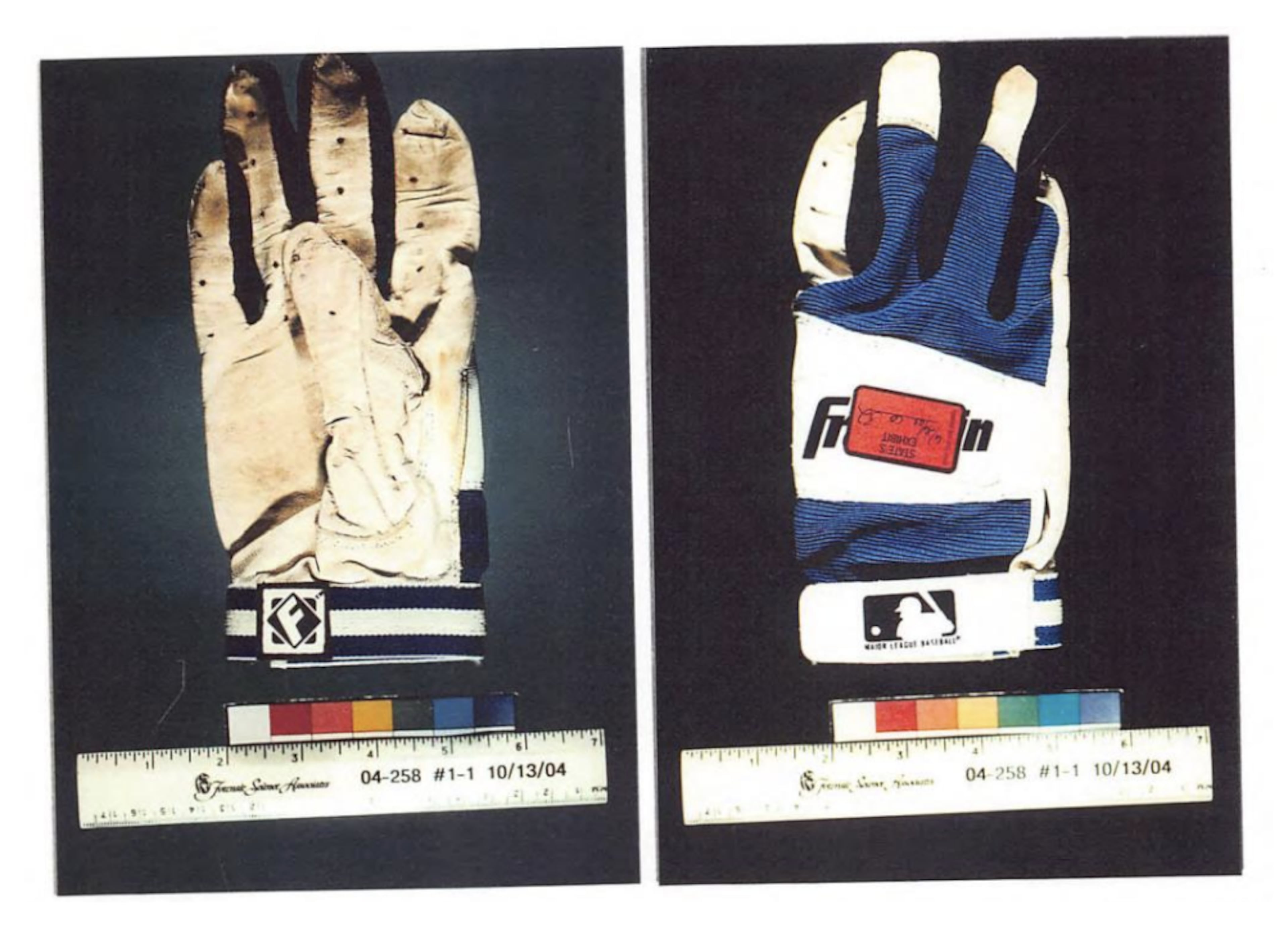 DNA evidence from a pair of blue and white baseball gloves used in the attack would eventually help clear Bharadia, who has always maintained his innocence. A lawsuit filed says Bharadia couldn't have broken into the teacher's apartment because he was in DeKalb County at the time. (Courtesy of Georgia Innocence Project)