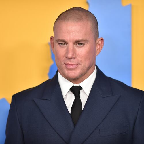 FILE - Channing Tatum appears at the premiere of "Roofman" in Los Angeles on Sept. 29, 2025. (Photo by Richard Shotwell/Invision/AP, File)