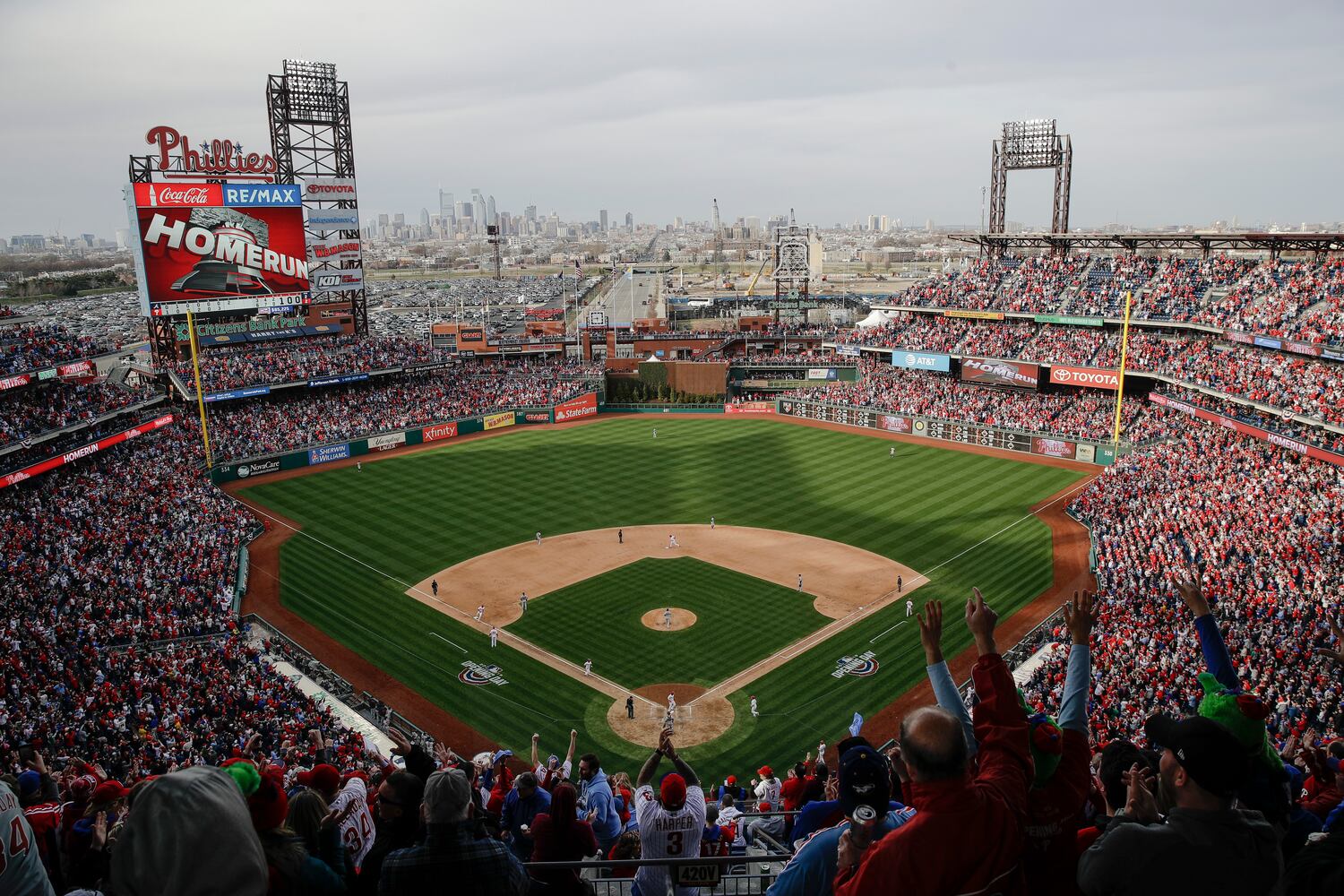 Photos: Braves flattened by Phillies on Opening Day