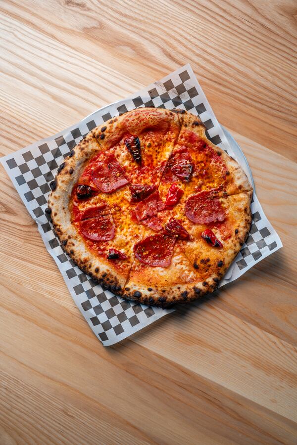 Monday Night Brewing's West Midtown expansion, the Grove, opens to the public on Saturday. It has an expanded menu of wings, sandwiches and sourdough pizza. (Courtesy of Wendell Weithers Photography)
