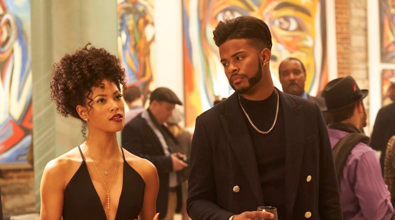 Lex Scott Davis and Trevor Jackson. Photo: SONY PICTURES ENTERTAINMENT