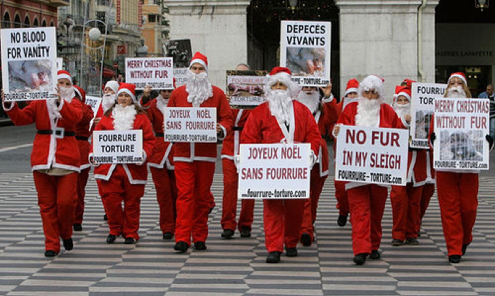 Santa Around the World