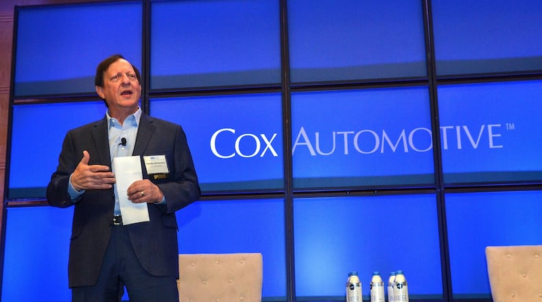 Cox Automotive President Sandy Schwartz, earlier this year. CHRIS HUNT / SPECIAL