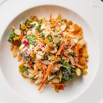 The Meehan's Public House Chopped Salad has been on its menu for the past six years. (Aaliyah Man for the AJC)