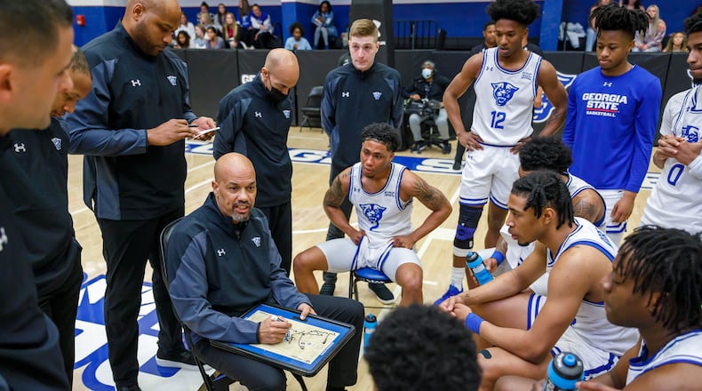 Georgia State coach Rob Lanier's basketball team will play its final game in the venerable GSU Sports Arena on Friday. The team is scheduled to move into a new arena next season.