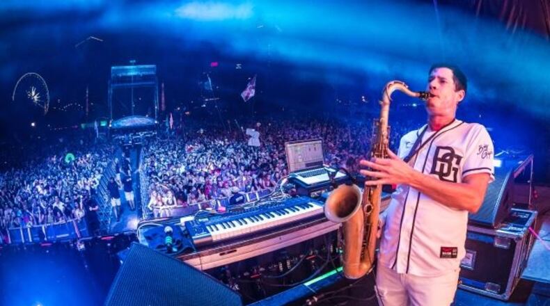 Big Gigantic performed at the 2016 installment of Shaky Beats.