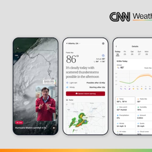 CNN Weather is CNN's first standalone lifestyle offering. Weather has long been a ratings and web traffic driver for news outlets. (CNN)