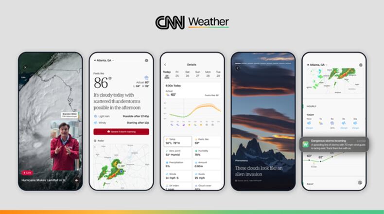 CNN Weather is CNN's first standalone lifestyle offering. Weather has long been a ratings and web traffic driver for news outlets. (CNN)