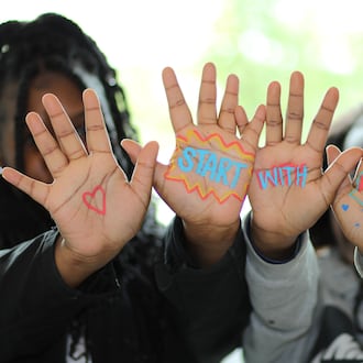 One of the Arthur M. Blank Family Foundation's nonprofit partners, Sandy Hook Promise, is tackling loneliness in American schools. (Courtesy of Arthur M. Blank Family Foundation)